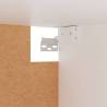 Compact White Wardrobe - 100x32.5x35 cm | HipoMarket