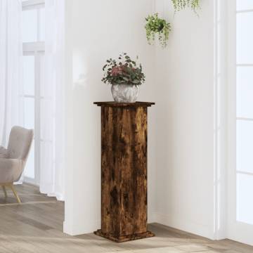 Plant Stand Smoked Oak - Stylish & Durable | Hipo Market