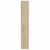 Bathroom Cabinet Sonoma Oak 30x30x183.5 cm | Hipomarket