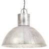 Hanging Lamp 25W Silver Round 48cm E27 | Hipomarket