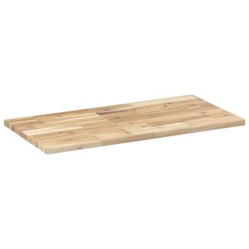 Floating Shelves Set of 3 | Untreated Solid Acacia Wood