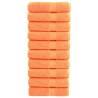  Premium Shower Towels SOLUND 10 pcs Orange 70x140 cm 600 gsm Colour orange Size 70 x 140 cm Quantity in Package 10 