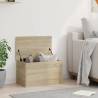 Storage Box Sonoma Oak 60x35x35 cm | Durable Engineered Wood