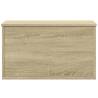 Storage Box Sonoma Oak 60x35x35 cm | Durable Engineered Wood