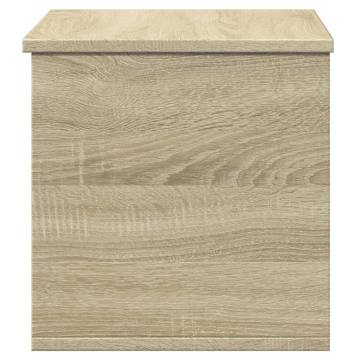 Storage Box Sonoma Oak 60x35x35 cm | Durable Engineered Wood