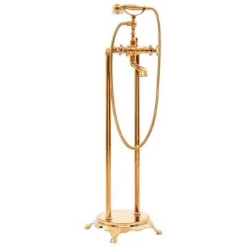 Gold Freestanding Bathtub Faucet - Premium Stainless Steel 99.5 cm