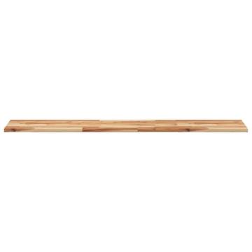 Floating Shelves - 4 pcs Solid Acacia Wood 140x30x2 cm