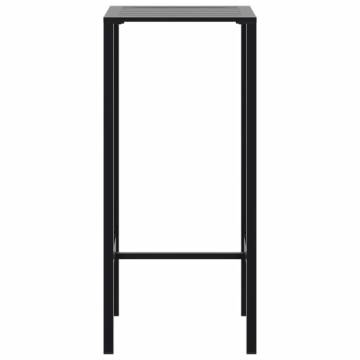 Stylish Black Bar Table - 50x50x110 cm | Durable Steel Design