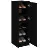 Shoe Cabinet Black 30x35x100 cm | Engineered Wood Storage