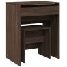 Dressing Table and Stool in Brown Oak - Stylish and Durable