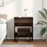 Dressing Table and Stool in Brown Oak - Stylish and Durable