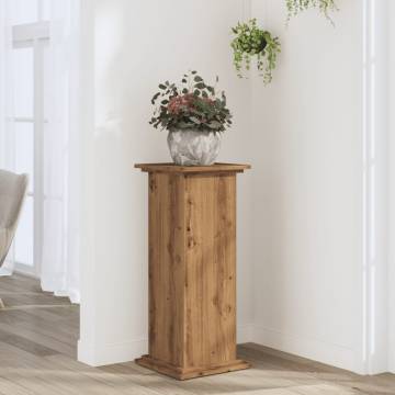 Plant Stand Artisan Oak - Durable & Stylish 80 cm Height