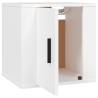 Wall Mounted TV Cabinets - 2 pcs White | Stylish Storage