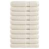  Premium Sauna Towels SOLUND 10 pcs Cream 80x200 cm 600 gsm Colour cream Size 80 x 200 cm Quantity in Package 10 