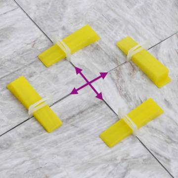 Tile Levelling System - 500 Wedges & 2500 Clips | HipoMarket