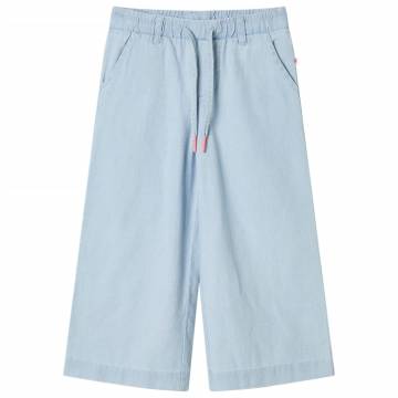 Kids' Soft Denim Blue Pants - Size 104 | HipoMarket