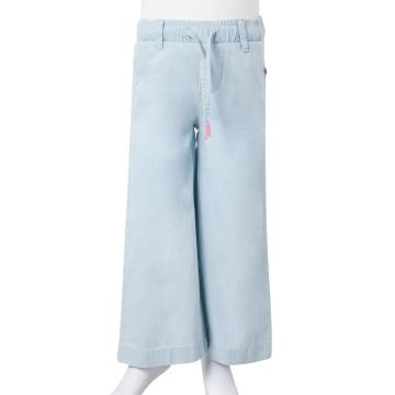 Kids' Soft Denim Blue Pants - Size 104 | HipoMarket