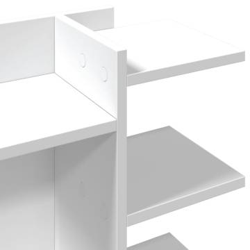 Desk Organiser White 42x21.5x42 cm | Durable & Stylish