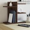  Desk Organiser Brown Oak 42x21.5x42 cm Engineered wood Colour brown oak 