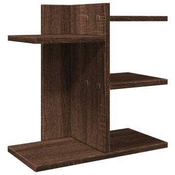 Desk Organiser Brown Oak - Stylish & Durable | HipoMarket