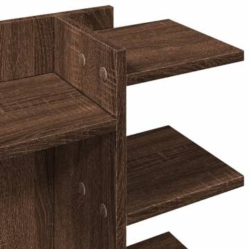 Desk Organiser Brown Oak - Stylish & Durable | HipoMarket