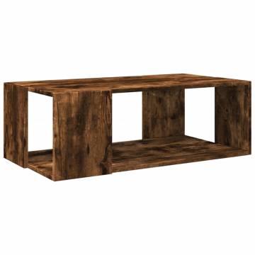 Smoked Oak Coffee Table - Stylish & Durable | HipoMarket