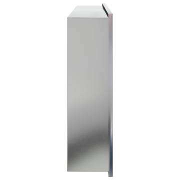 Shower Niche Brushed Silver | Stainless Steel 62x32x9 cm