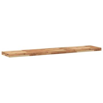 Floating Shelves (3 pcs) - Solid Acacia Wood for Stylish Storage