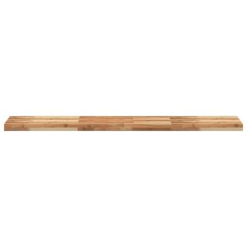 Floating Shelves (3 pcs) - Solid Acacia Wood for Stylish Storage