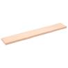 Wall Shelf 180x30x(2-6) cm Untreated Solid Wood Oak Colour natural Size 180 x 30 x 6 cm Quantity in Package 1 Number of Pieces 