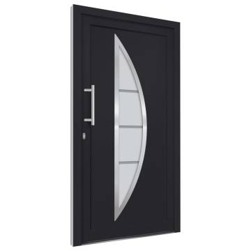 Front Door Anthracite 108x200 cm - Elegant & Secure Entrance