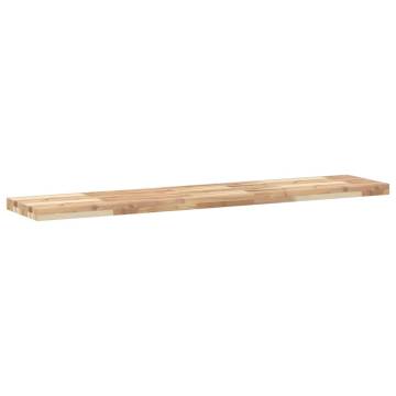 Floating Shelves 3 pcs - Untreated Solid Acacia Wood | HipoMarket