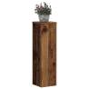 Stylish Plant Stand - 2pcs Old Wood 17x17x60 cm | HipoMarket