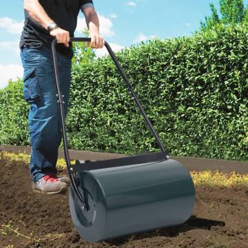 Lawn Roller Green and Black 63 cm 50 L - Durable and Lightweight