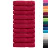 Premium SOLUND Shower Towels - 10 pcs Red, 70x140 cm