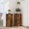  Plant Stands 2 pcs Smoked Oak 30x30x70 cm Engineered wood Colour smoked oak Size 30 x 30 x 70 cm Quantity in Package 2 