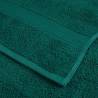 Premium Sauna Towels SOLUND 10 pcs Green 80x200 cm - 600 gsm