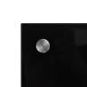 Black Tempered Glass Kitchen Backsplashes - 70x60 cm (Set of 2)