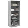 Wardrobe Grey Sonoma 80x50x200 cm - Durable & Stylish