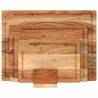 3 Piece Solid Wood Acacia Chopping Board Set | HipoMarket