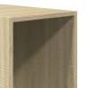 Sonoma Oak Wardrobe - Stylish Engineered Wood Storage Unit