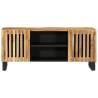 Solid Wood Mango TV Cabinet - Industrial Style 105x34x46 cm