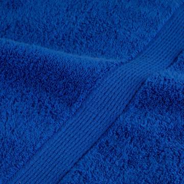 Premium Towels SOLUND 2pcs Blue 100x200cm - Soft & Durable