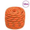 Boat Rope Orange 20mm 50m - Durable Polypropylene