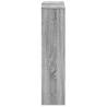 Stylish Grey Sonoma Radiator Cover - Engineered Wood Design