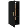 Wall Cabinet Black 35x34x90 cm - Stylish & Space-Saving