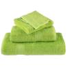 Premium Shower Towels SOLUND - 4 pcs Apple Green | 70x140 cm