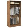  Wardrobe Artisian Oak 100x50x200 cm Engineered Wood Colour artisan oak Size 100 x 50 x 200 cm Quantity in Package 1 Amount 1 shelf 