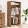 Wardrobe Artisian Oak 100x50x200 cm - Stylish Storage Solution