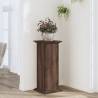  Plant Stand Brown Oak 33x33x80 cm Engineered Wood Colour brown oak Size 33 x 33 x 80 cm Quantity in Package 1 